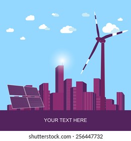 Green Energy - Solar and Wind energy