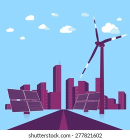 Green Energy - Solar and Wind energy