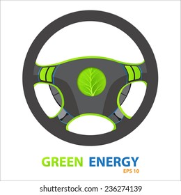 Green energy or steering car