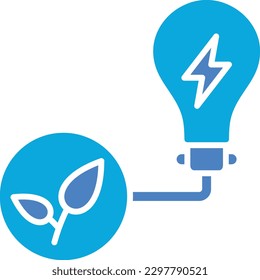 Green Energy vector icon. Can be used for printing, mobile and web applications.