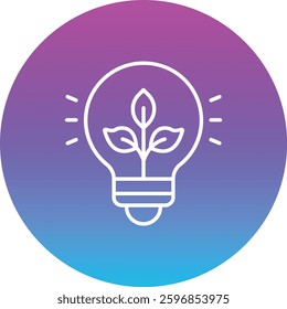 Green Energy vector icon. Can be used for printing, mobile and web applications.