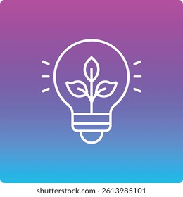 Green Energy vector icon. Can be used for printing, mobile and web applications.