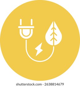 Green Energy vector icon