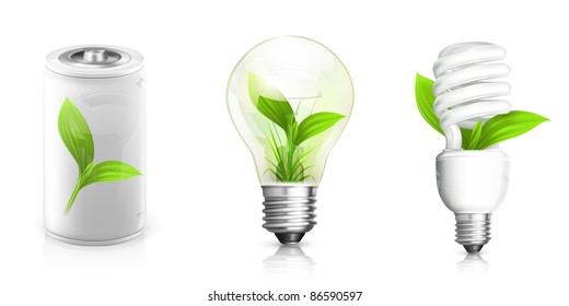 Green Energy, vector set