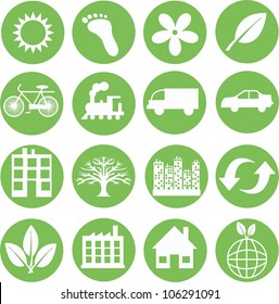 green environ icons