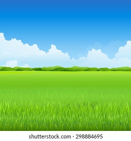 Green environment illustration