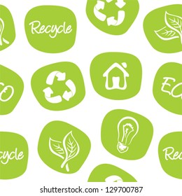 green environment and recycle background