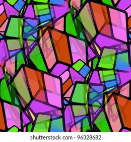 green (EPS 8) purple abstract background seamless
