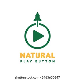 Green Essence The Play Nature Logo Collection