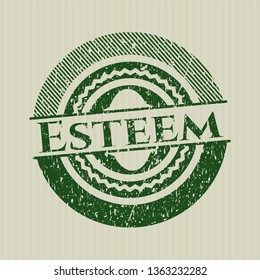 Green Esteem distressed rubber texture