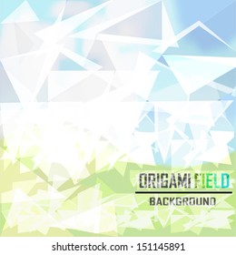 green field background vector