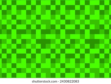 Green field seamless pixel background. Gaming pixel background concept. Green tile illustration. 