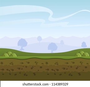 Green Fields Stock Vector (Royalty Free) 114389329 | Shutterstock