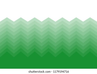 Green financial theme background with arrows in gradient 