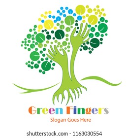 Green Fingers in Illustrtation
