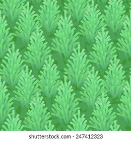 green fir wood seamless