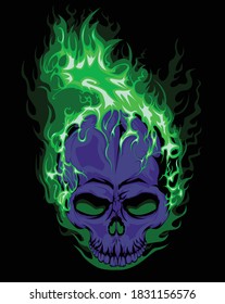 26,046 Skull on fire Images, Stock Photos & Vectors | Shutterstock