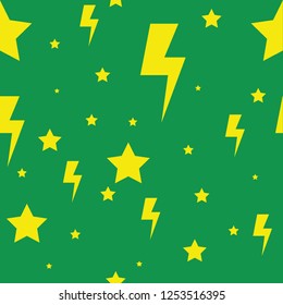 green flash seamless pattern vector