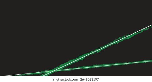 green flash and white light. Sparkle, dust, lines, bursts of light, sparks, laser lights. Abstract led glow

