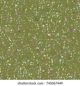 Green flecked background. Abstract vector.