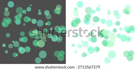 Green floating bokeh particle background with soft glowing depth ideal for abstract designs, nature themes wallpapers, overlays, modern visual compositions