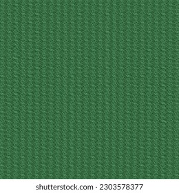 Green floor carpet with stripes and small discreet spots. Rug texture. Striped plush background. Abstract vector.