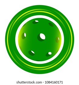 green floorball icon