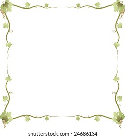 Green Floral background