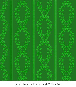 green floral background