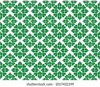 Green Floral Background Design - Illustration
, Flower, Single Flower, Antique, Arts Culture and Entertainment