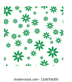 a green floral design for your background and  wallpaper