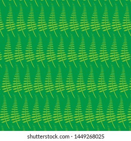 Green floral pattern vector tropical background, banners, Placards, Posters, Flyers. Trendy Ornament for fabric, wallpaper, packaging, wrapping, decorative print, and wall.