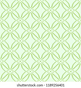 Green floral seamless pattern background