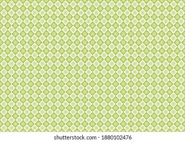 Patrón floral verde sin costuras. Textura de planta para tela, envoltura, papel pintado y papel. Impresión decorativa