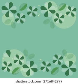 Grüner floraler Hintergrund für Dekoration 