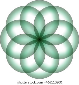 Green Flower Design