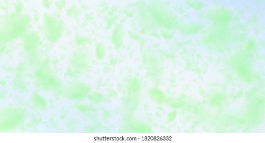 Green flower petals falling down. Bewitching romantic flowers pattern. Flying petal on blue sky wide background. Love, romance concept. Dramatic wedding invitation.
