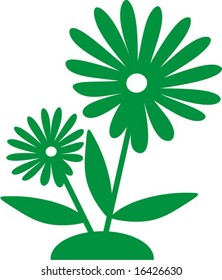 green flowers