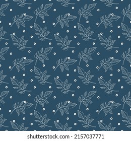 The green flowers plant leaves graphic design wallpaper Background pattern set Free Vector