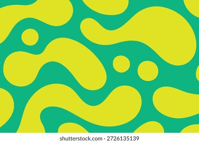 Fondo abstracto líquido verde