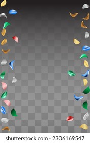 Green Foliage Motion Vector Black Transparent Background Wallpaper. Realistic Leaf Branch. Red Color Swirl Concept. Leaves Nature Illustration.