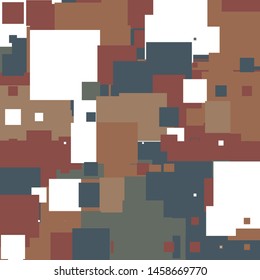 Green Foliage Square Pattern Army Military Hunting Camouflage
