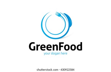 Green Food Logo