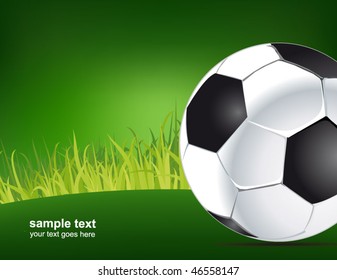 green football poster