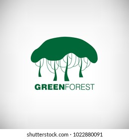 Green Forest Logotype Template