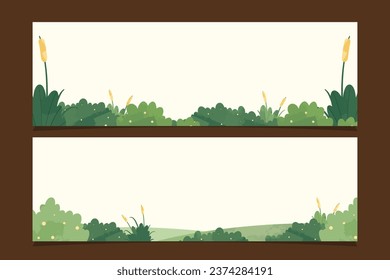 Green Forest Tree Vector Illustration