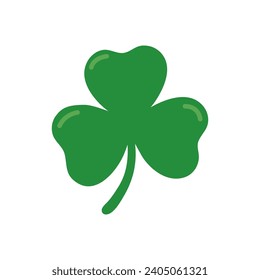 green four leaf clover Symbol of good luck at St.Patrick's festival