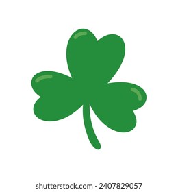 green four leaf clover Symbol of good luck at St.Patrick's festival