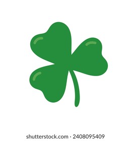 green four leaf clover Symbol of good luck at St.Patrick's festival