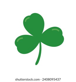 green four leaf clover Symbol of good luck at St.Patrick's festival